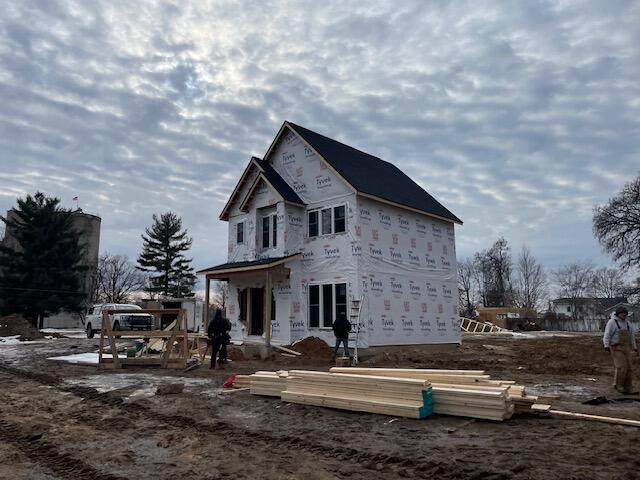 view of property under construction