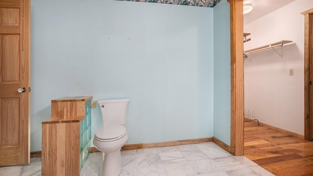 bathroom with toilet