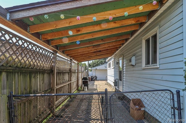 2727 Blanche St, Melvindale, MI 48122 - view of patio / terrace
