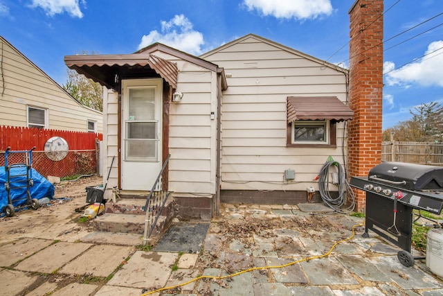 view of rear view of house