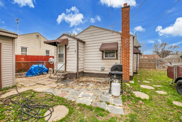 view of rear view of property