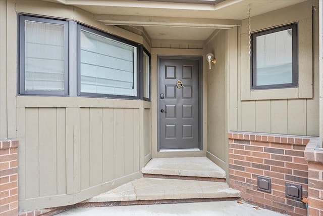 view of entrance to property