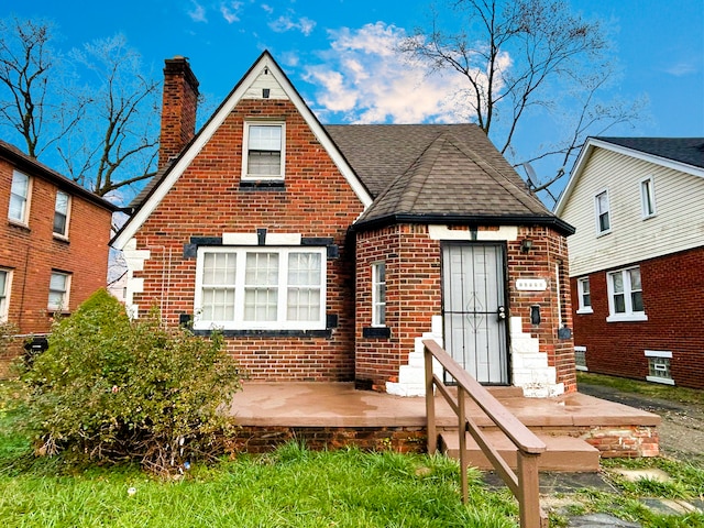 view of back of property