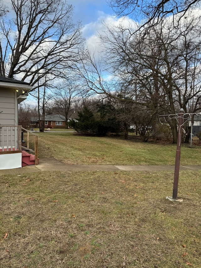 view of yard