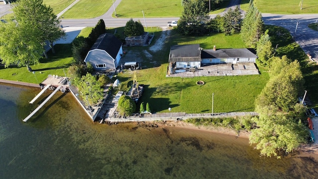 drone / aerial view