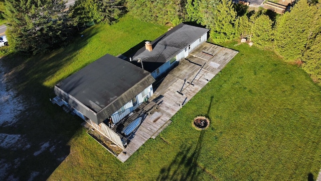aerial view