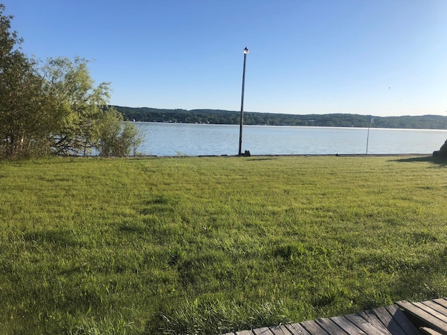 property view of water