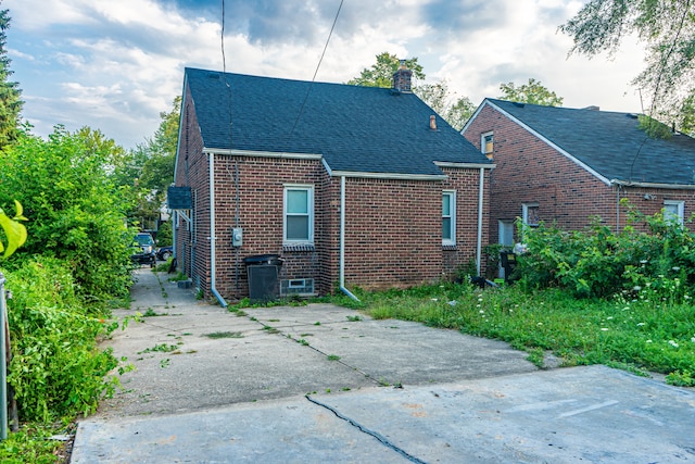 view of back of house