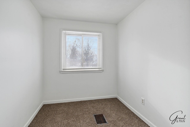 spare room with carpet