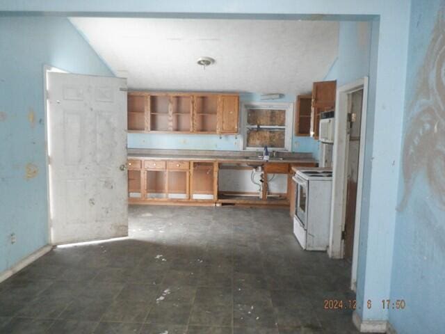 kitchen with white appliances