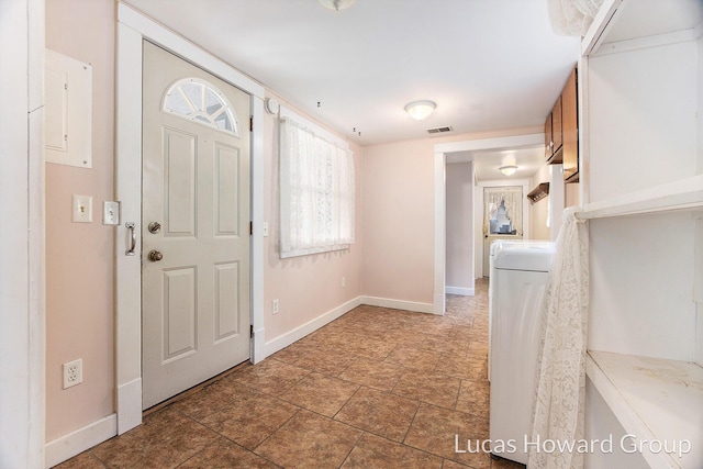 view of entrance foyer