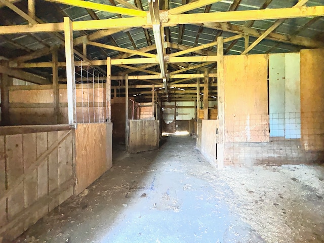 view of stable