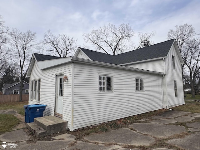 view of property exterior