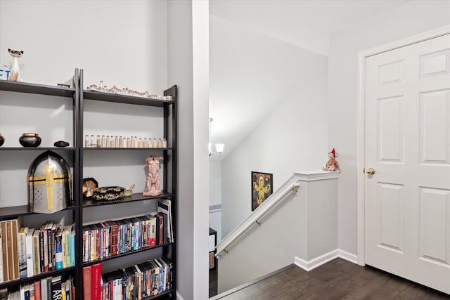 details with baseboards and wood finished floors