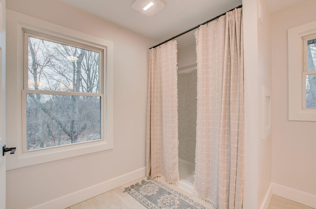 bathroom featuring a healthy amount of sunlight