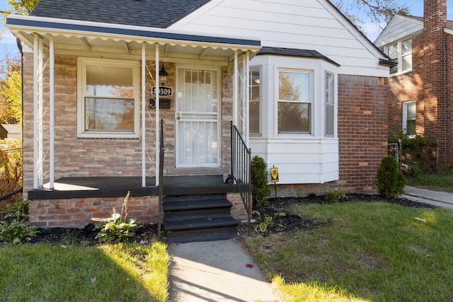 view of front of house