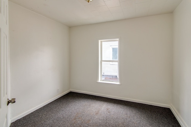 spare room with carpet