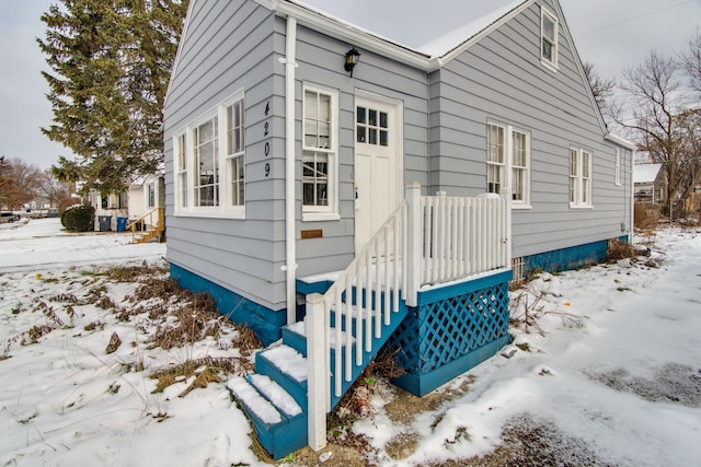 view of front of house