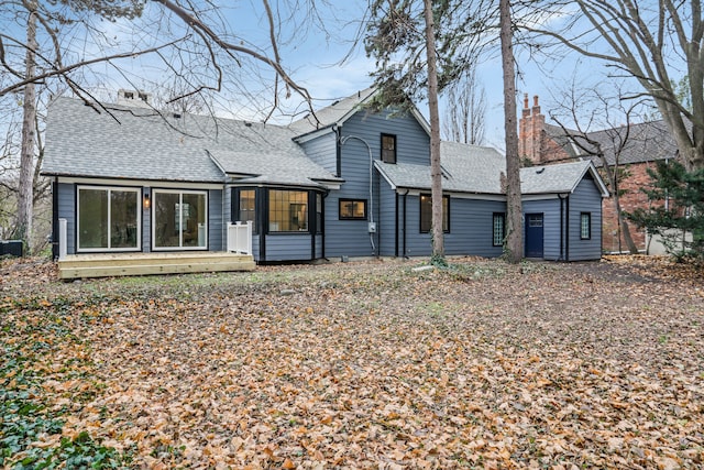 view of rear view of house