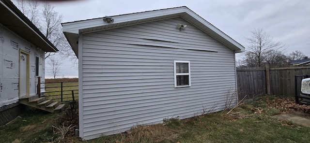 view of home's exterior