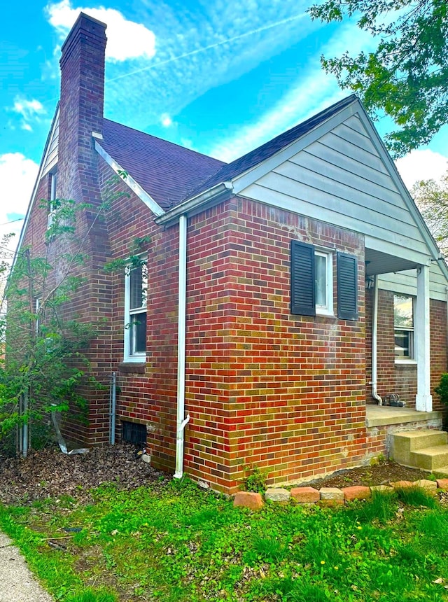 view of property exterior