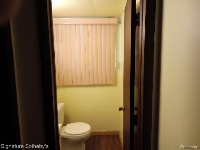 8240 Desoto St, Detroit, MI 48238 - bathroom with toilet and wood finished floors