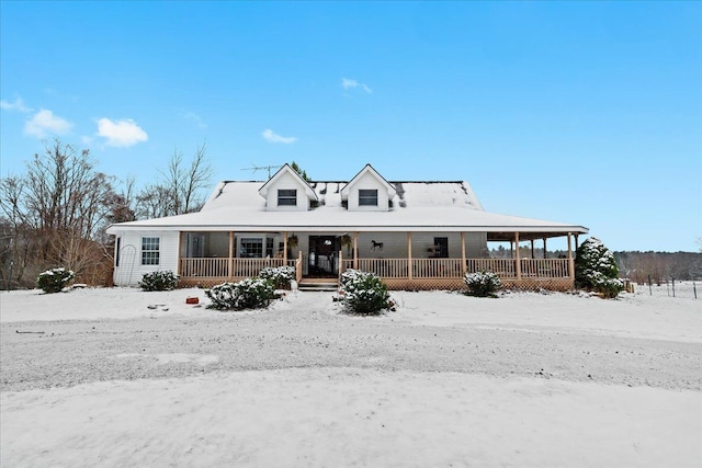 view of farmhouse