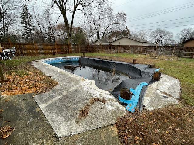 view of pool