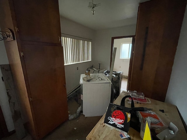 laundry area with washer / dryer