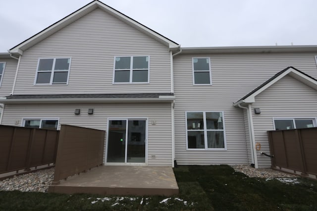 view of rear view of house