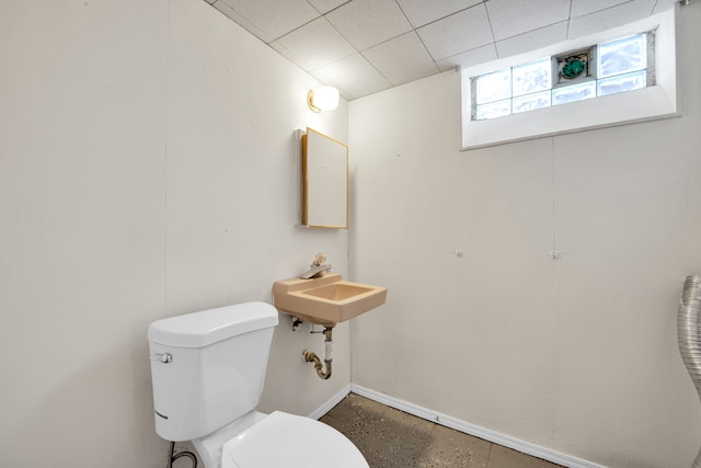 bathroom with toilet