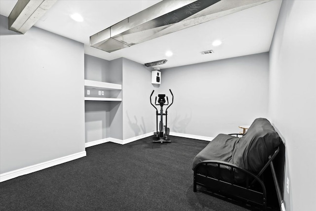 view of exercise room