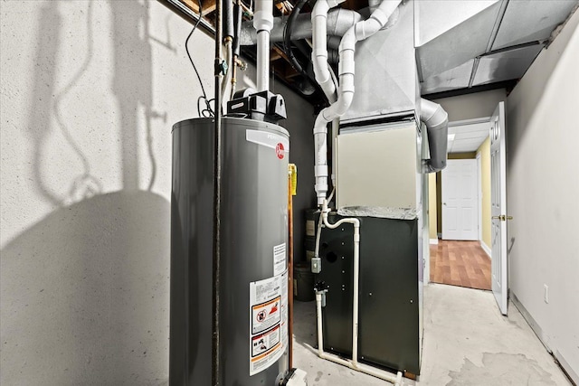 utilities with gas water heater