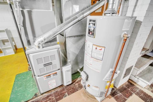 utilities with gas water heater