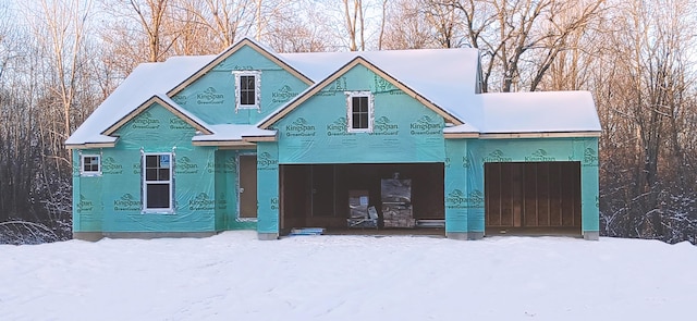 view of property in mid-construction