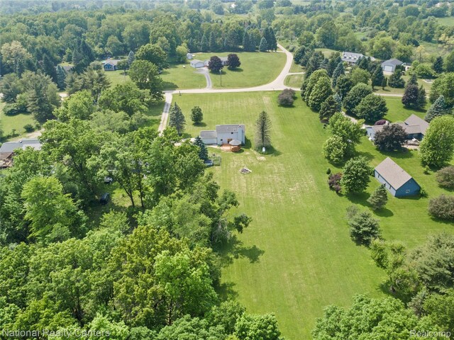 10040 Old Farm Trl, Davisburg, MI 48350 - drone / aerial view