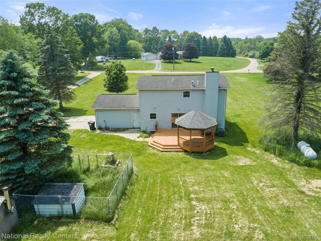 10040 Old Farm Trl, Davisburg, MI 48350 - view of subject property