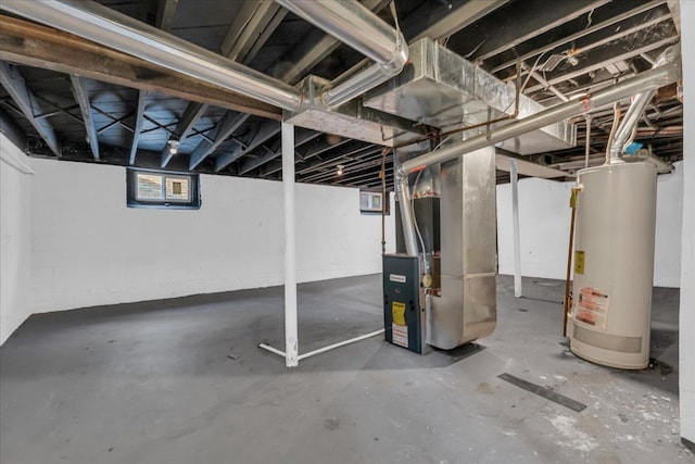 16148 Roselawn St, Detroit, MI 48221 - below grade area with water heater and heating unit
