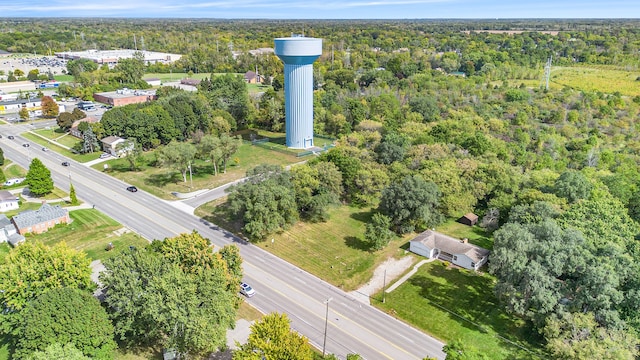3085 S Center Rd, Burton, MI 48519 - drone / aerial view of a heavily wooded area