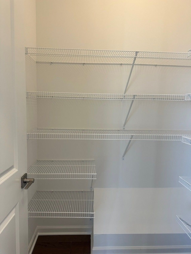 view of pantry