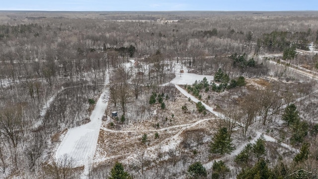 2565 S M 30th Rd, Beaverton, MI 48612 - view of snowy aerial view
