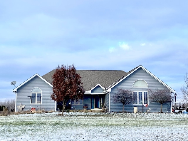 view of ranch-style home