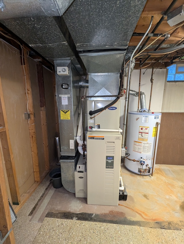 utilities with water heater