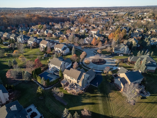 aerial view