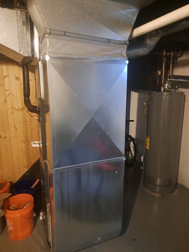 utilities with gas water heater