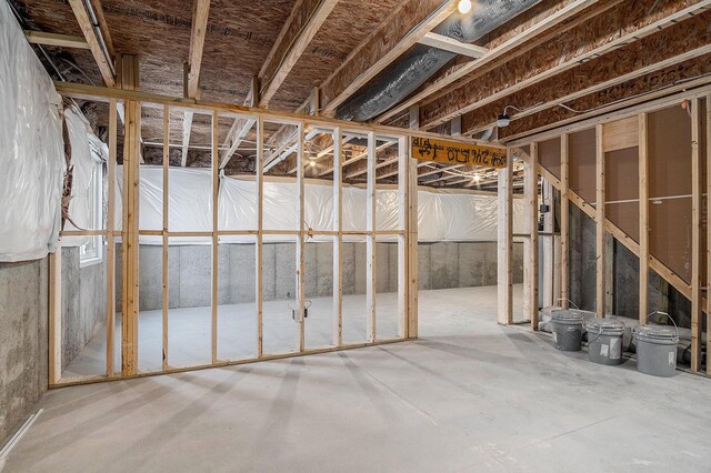 7942 Sierra Dr, Belding, MI 48809 - view of unfinished basement