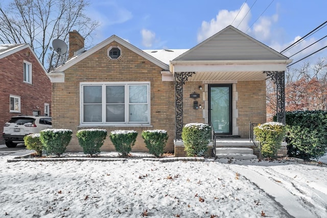 view of front of house