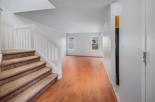 interior space featuring hardwood / wood-style floors