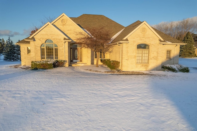 view of ranch-style home