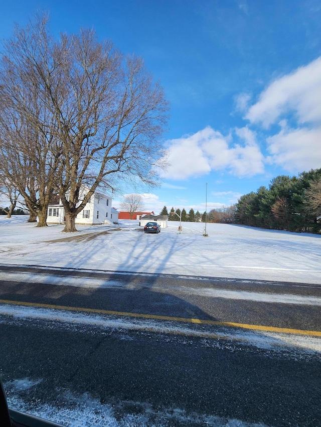 view of road